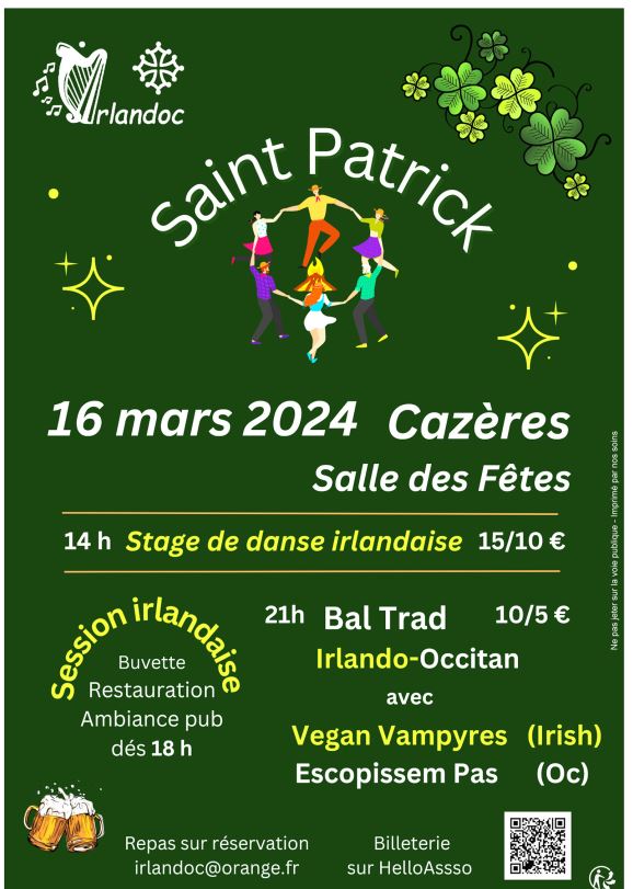 fête de la Saint Patrick