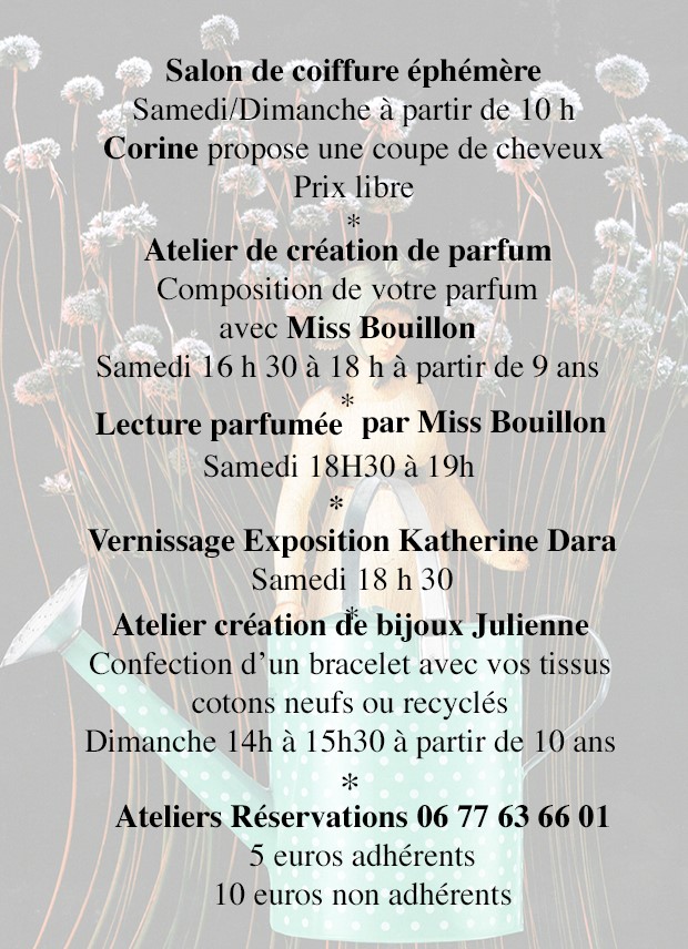 ateliers jardin enchanthé