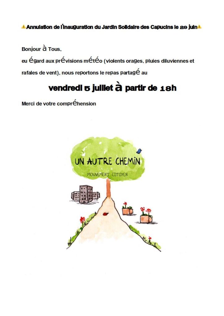 report 5 juillet